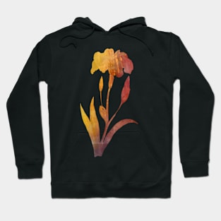 Fall color triangular flower Hoodie